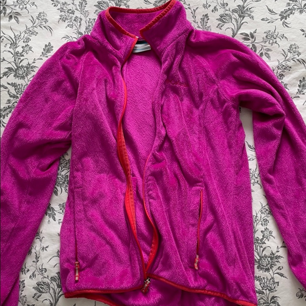 Columbia Jacket (hot pink)